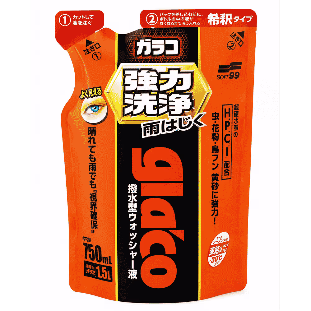 SOFT99 GLACO WINDSHIELD CLEANING 750ML